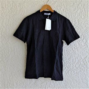 Men's Solid Black Polo (NWT)
